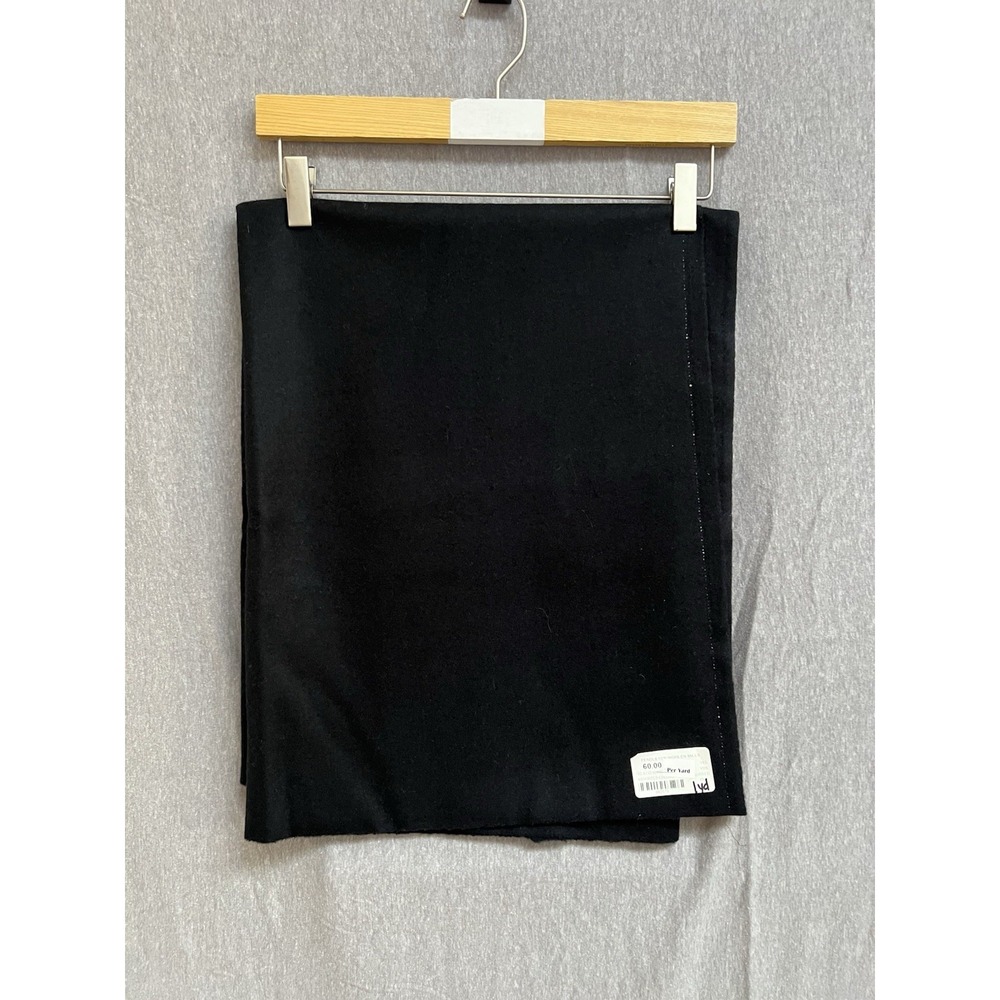 New Pendleton Wool Genuine Fabric Black One Yard